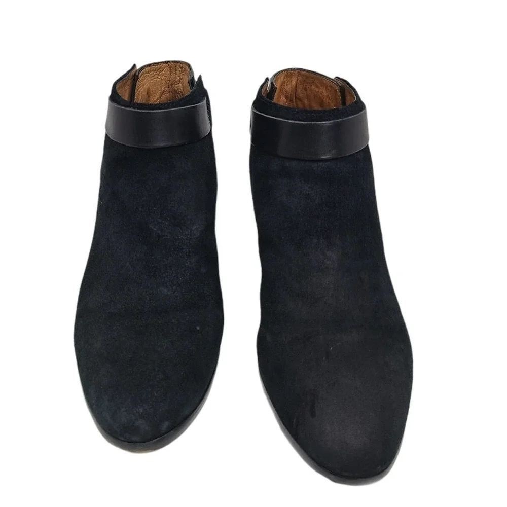 Madewell‎ Charley Collar-Stud Style Suede Booties 8